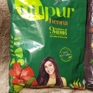 Godrej Nupur Henna with 9 Herbs - Vibrant Green